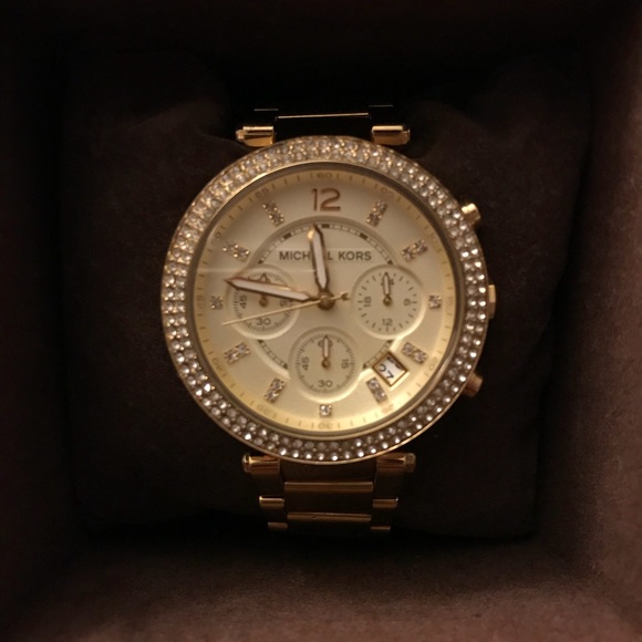 Gold Michael Kors watch - Picture 2 of 5